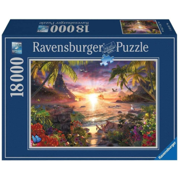 Puzzle 18000 Raj. Zachód słonca